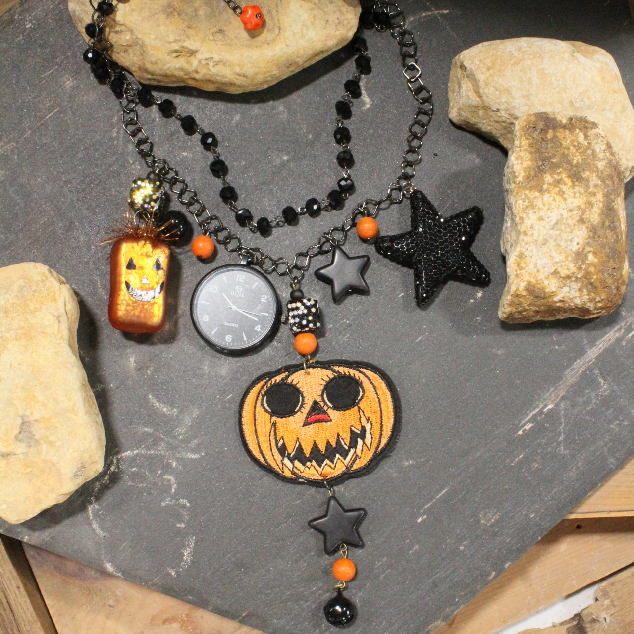 Check out What Time It Is Charm'd Necklace