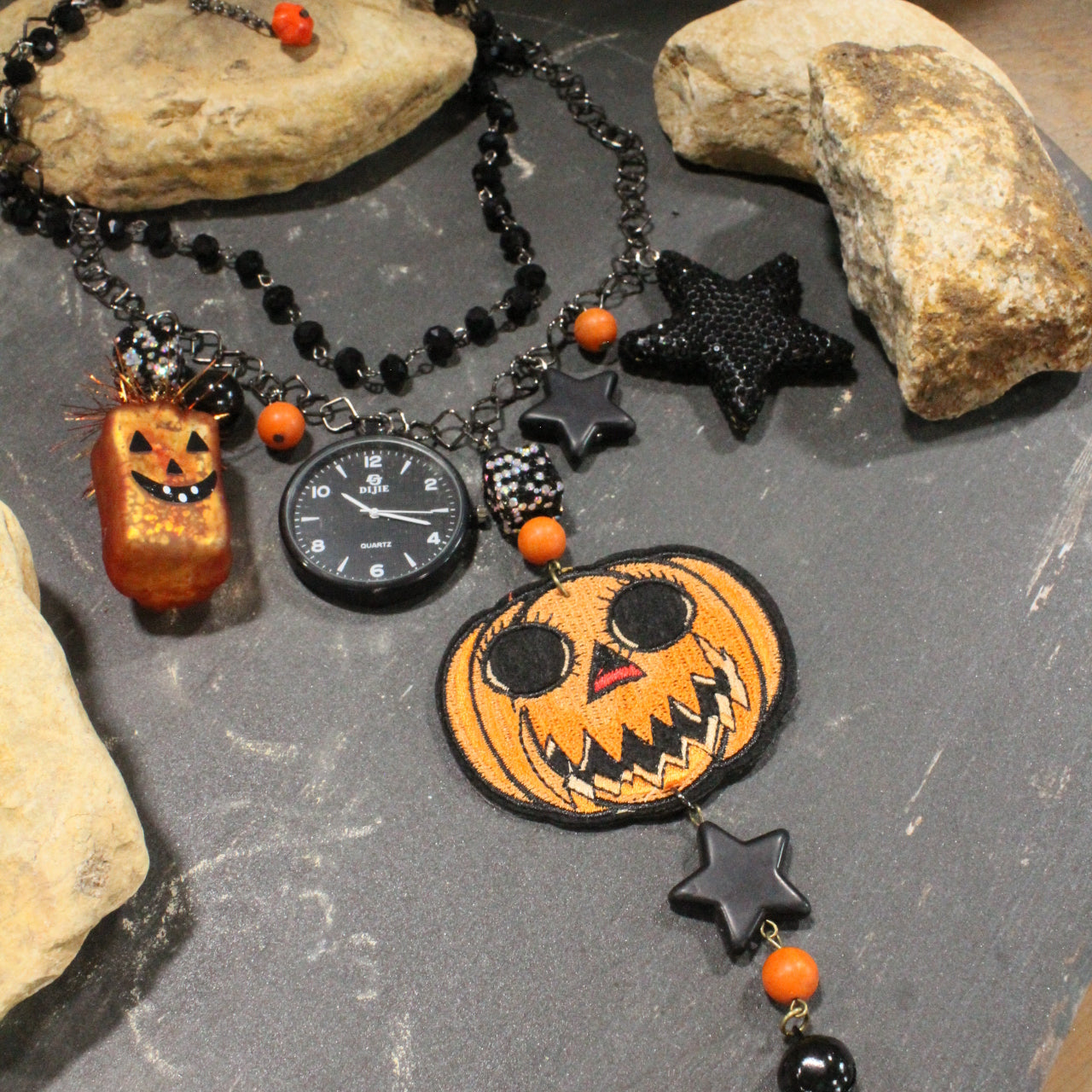 Check out What Time It Is Charm'd Necklace