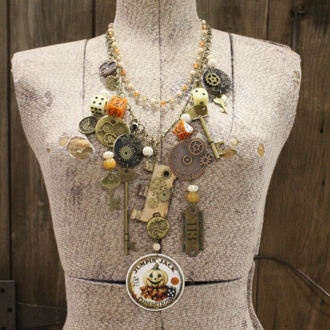 Jumpin' Jack Charm'd Necklace