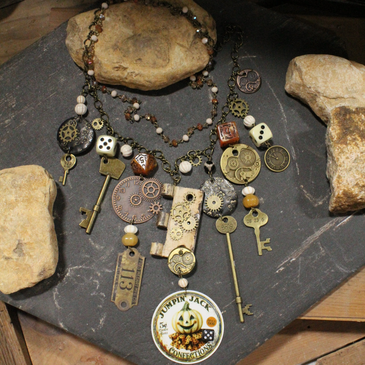 Jumpin' Jack Charm'd Necklace