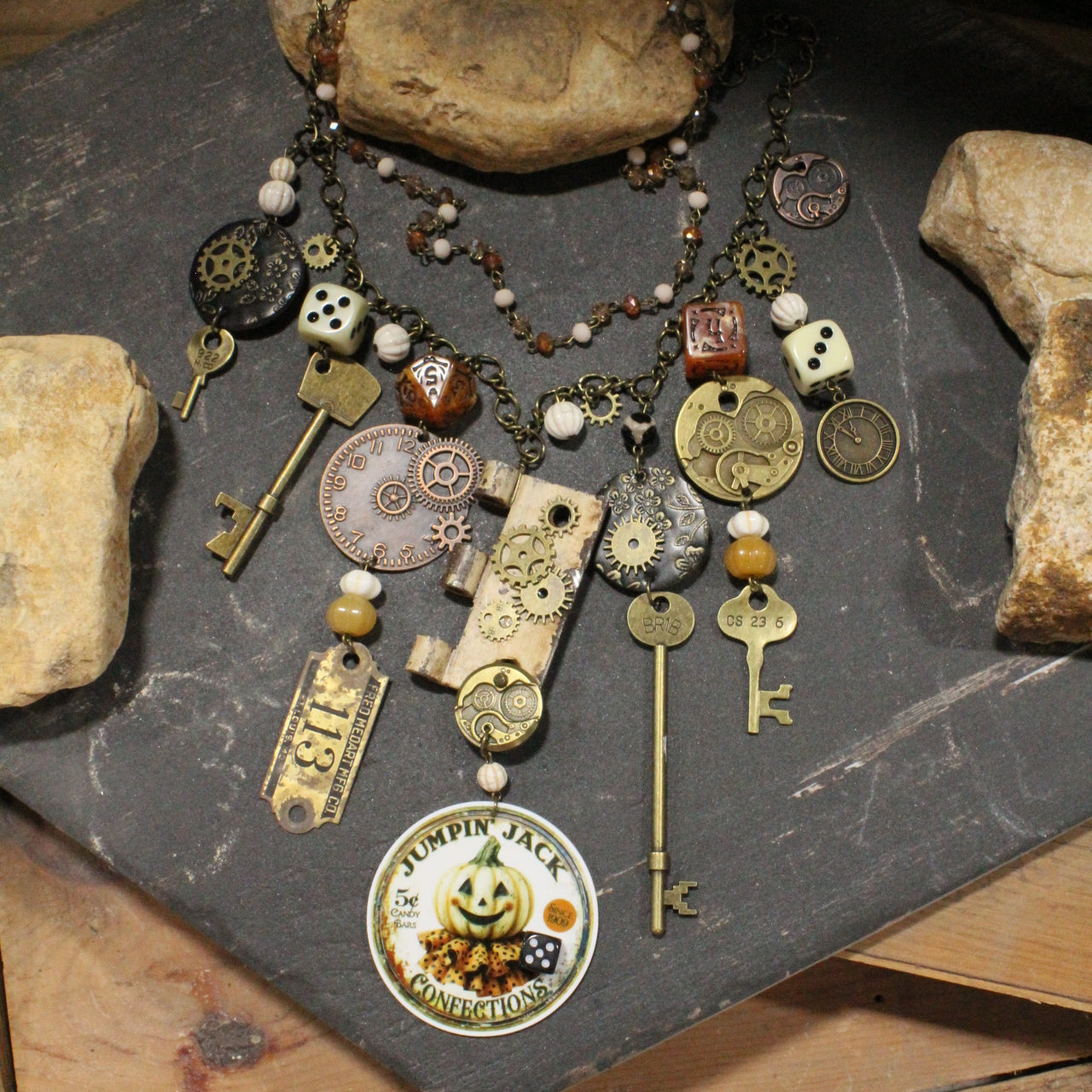 Jumpin' Jack Charm'd Necklace