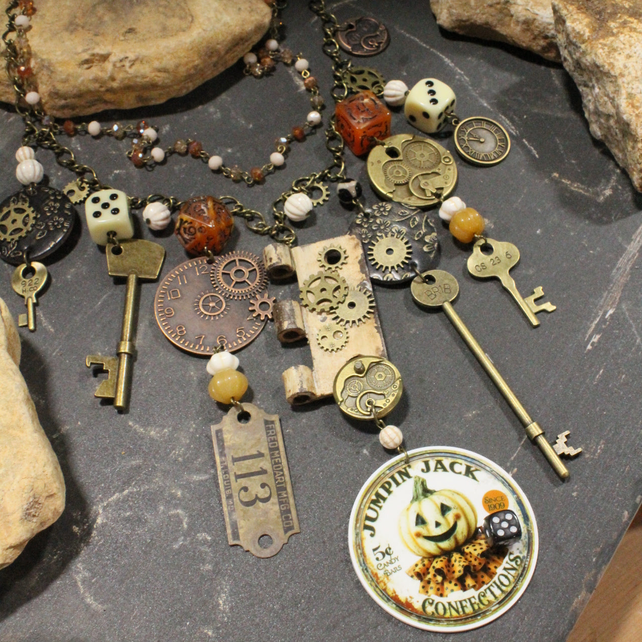 Jumpin' Jack Charm'd Necklace