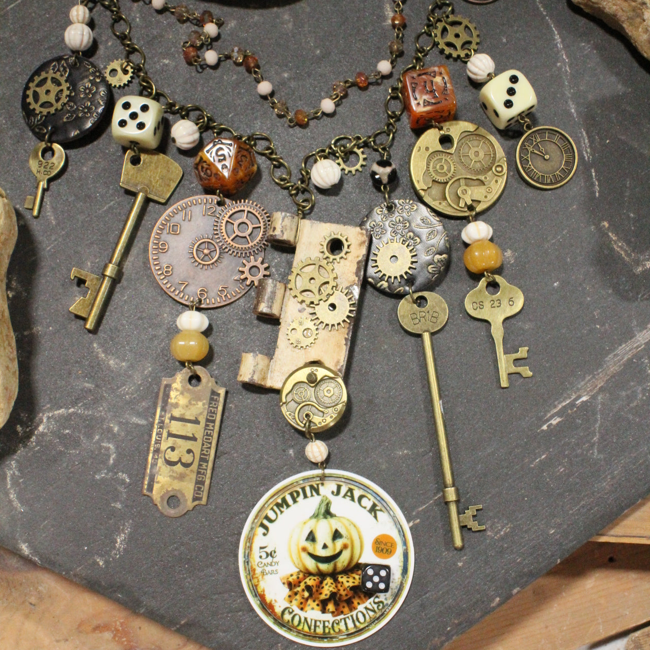 Jumpin' Jack Charm'd Necklace
