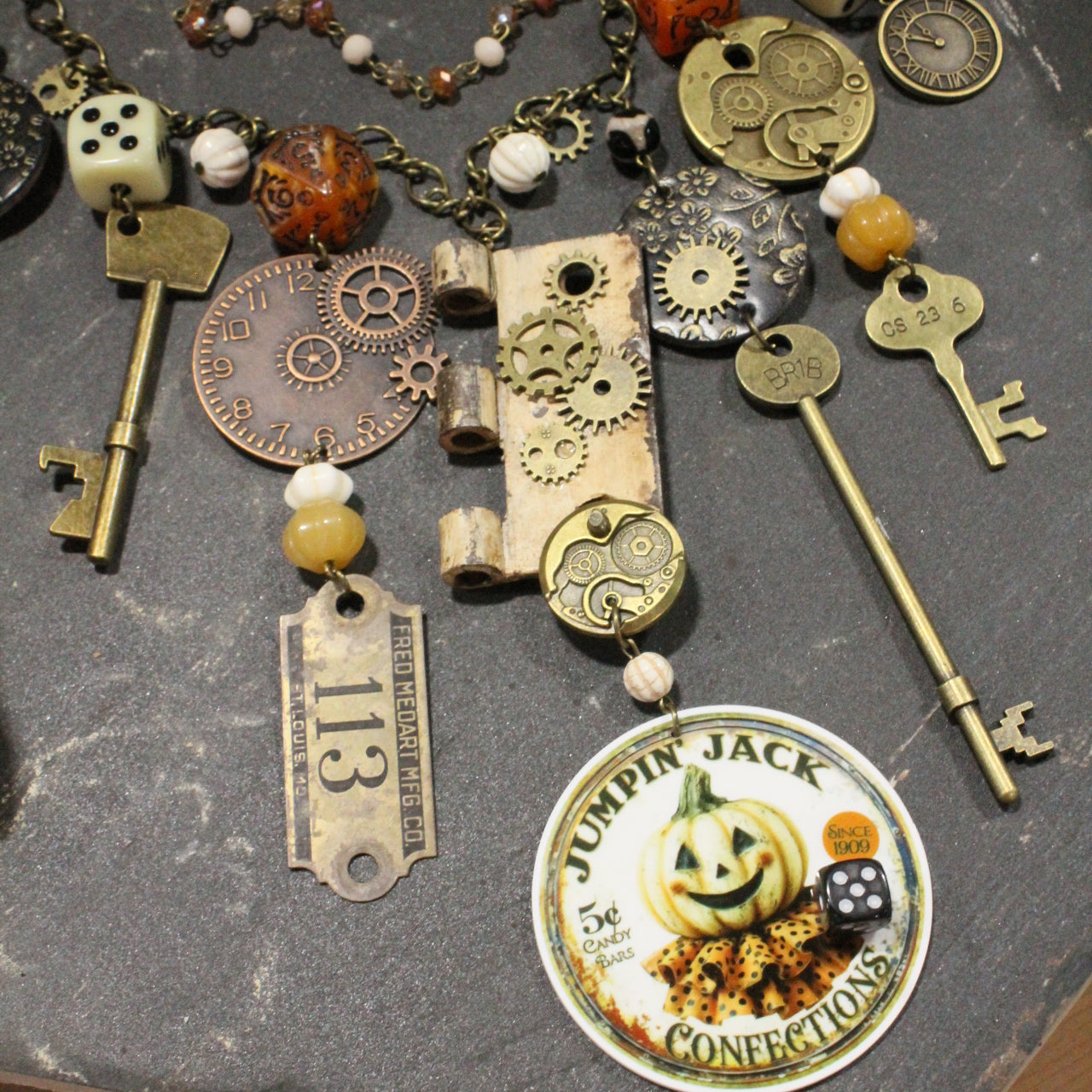 Jumpin' Jack Charm'd Necklace