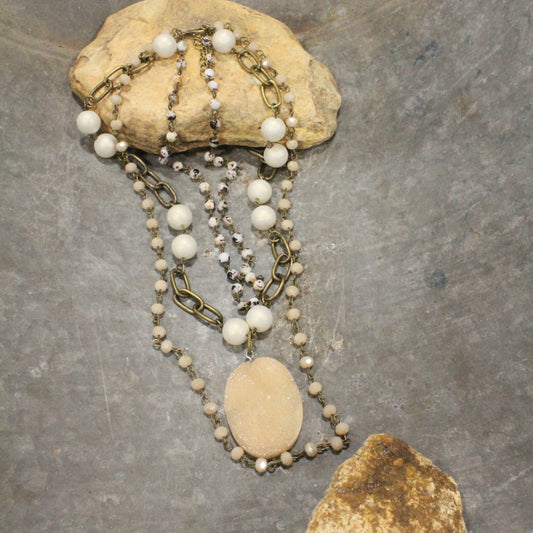 A Stones Throw Layered Necklace
