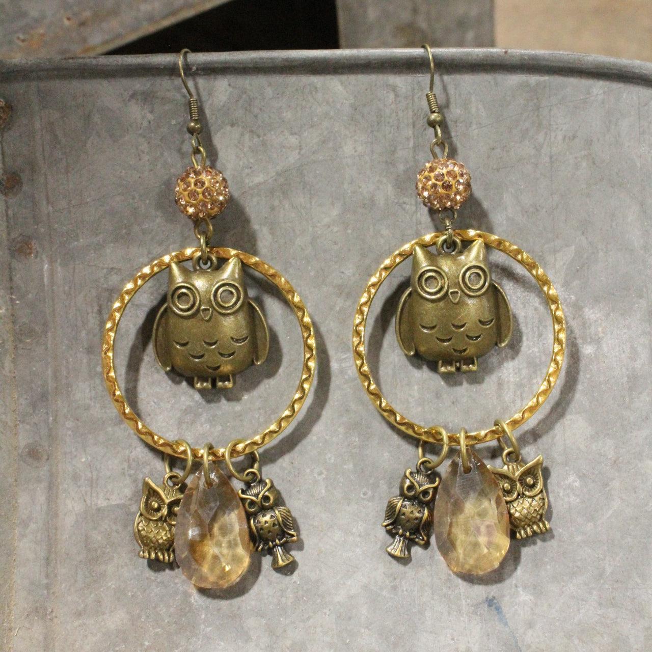 Flew The Coop Dangle Earrings