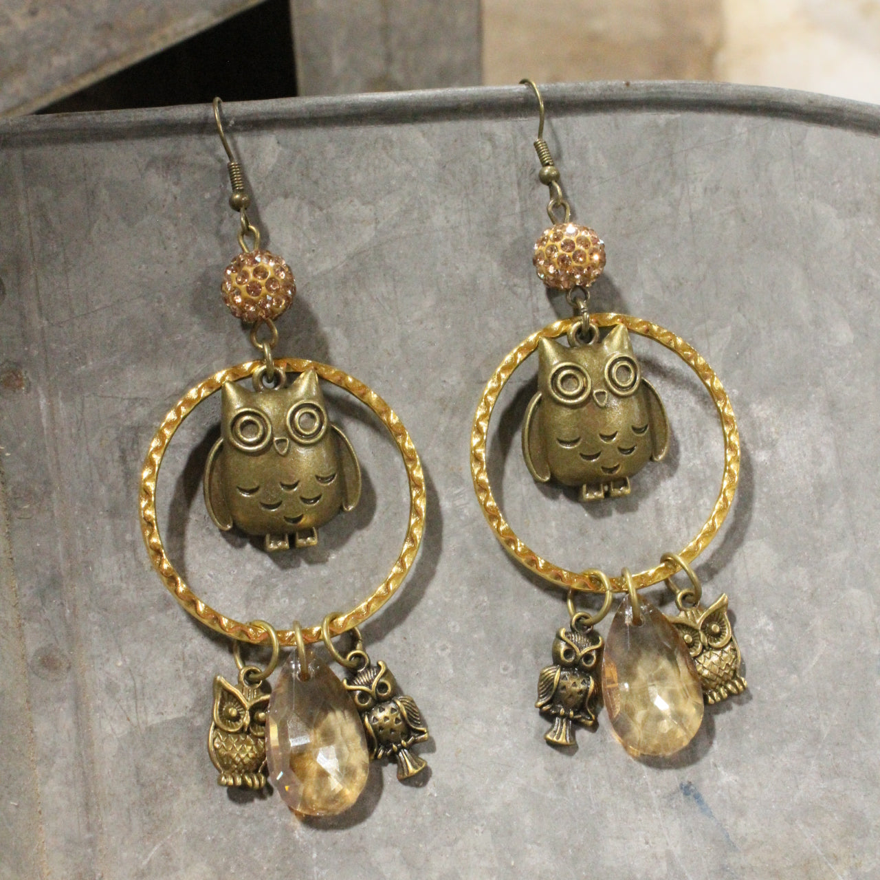Flew The Coop Dangle Earrings