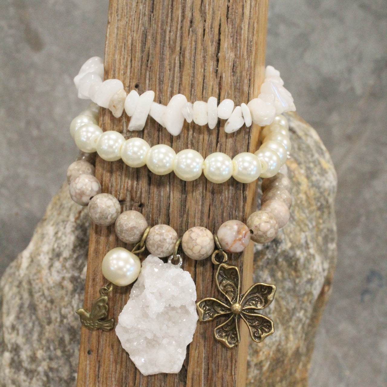 A Stones Throw Bracelet Set