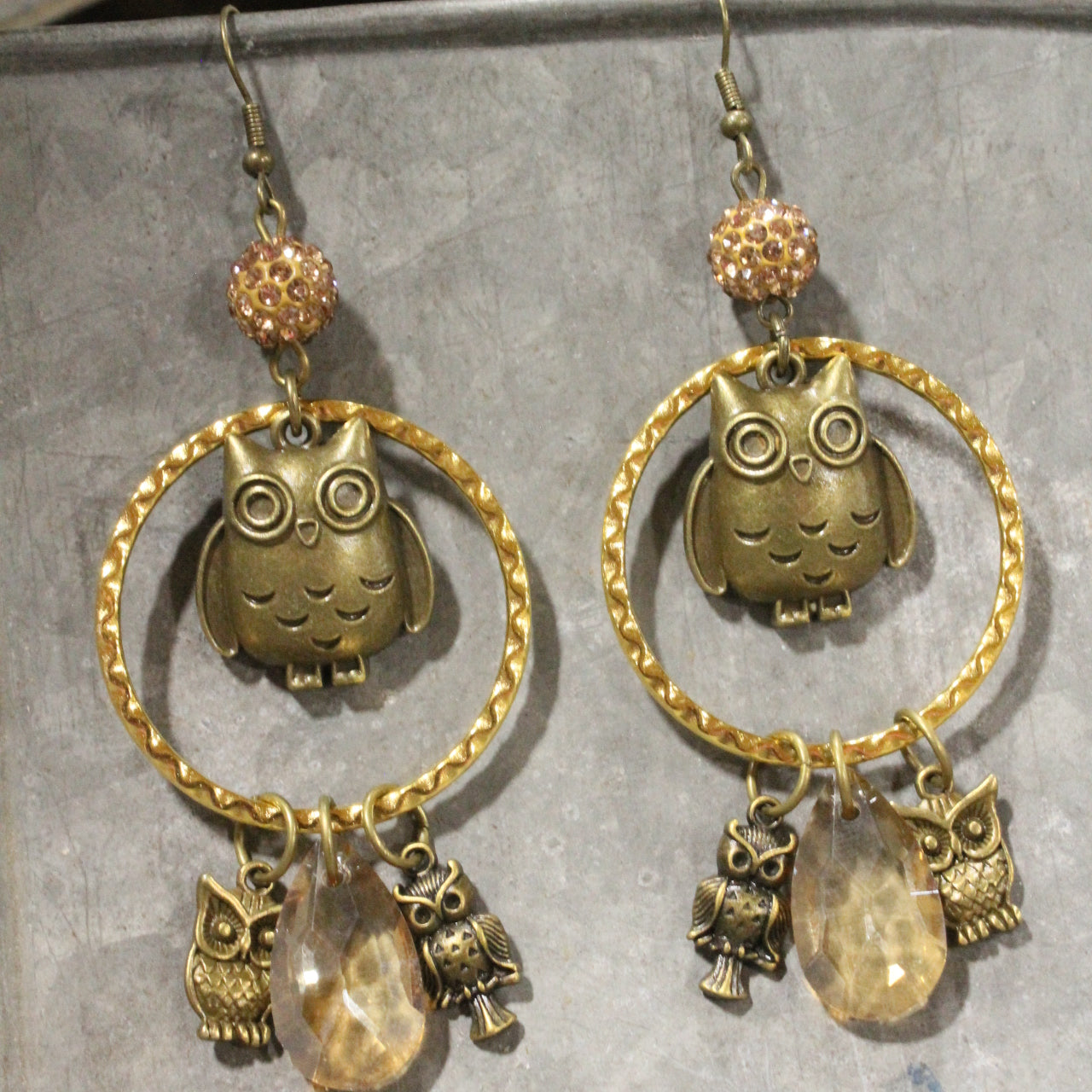 Flew The Coop Dangle Earrings