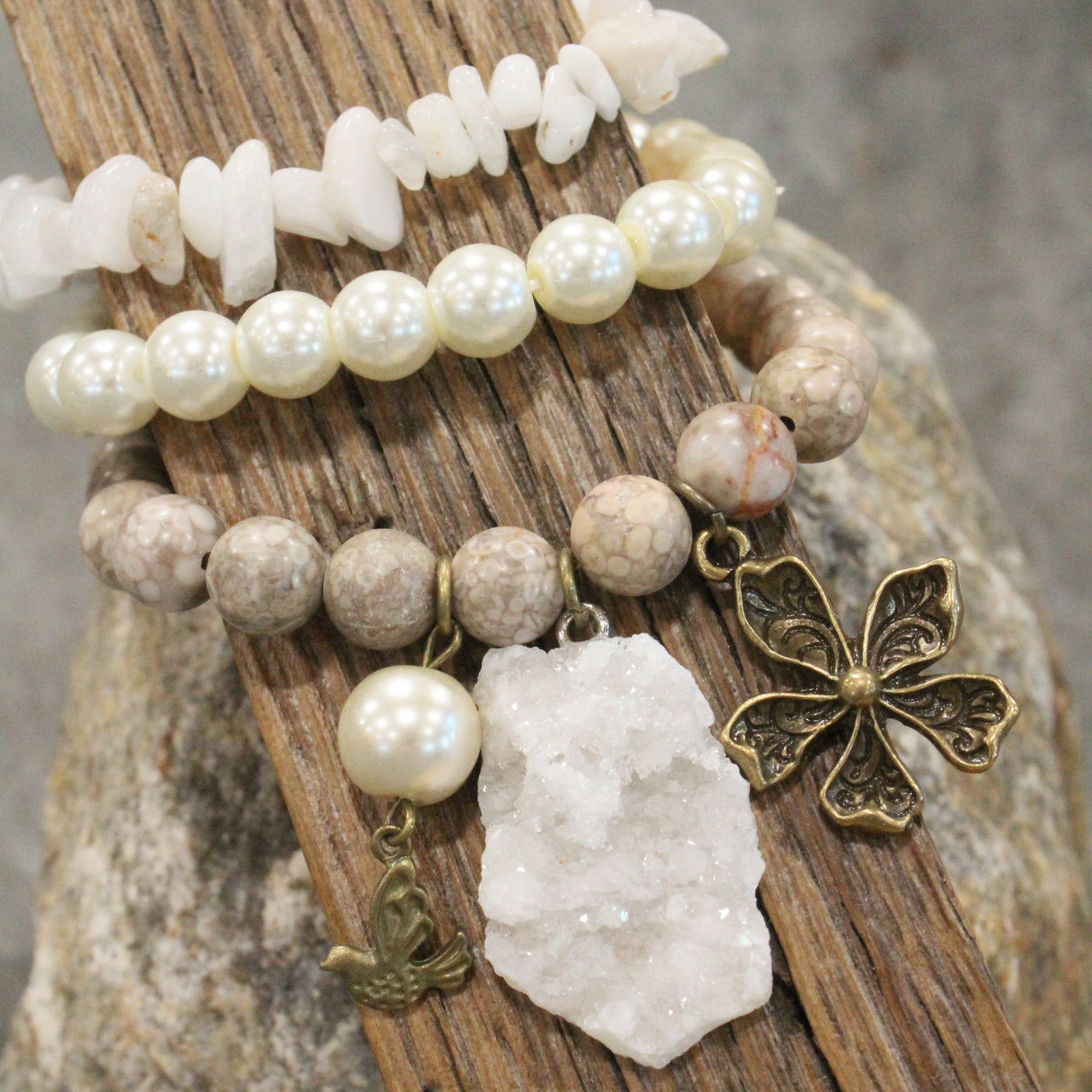 A Stones Throw Bracelet Set