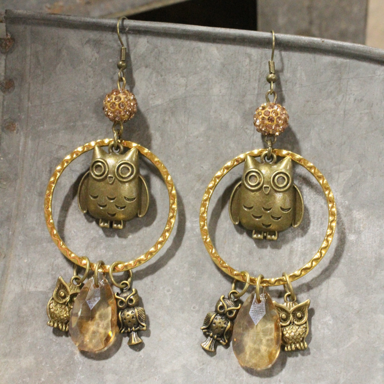 Flew The Coop Dangle Earrings