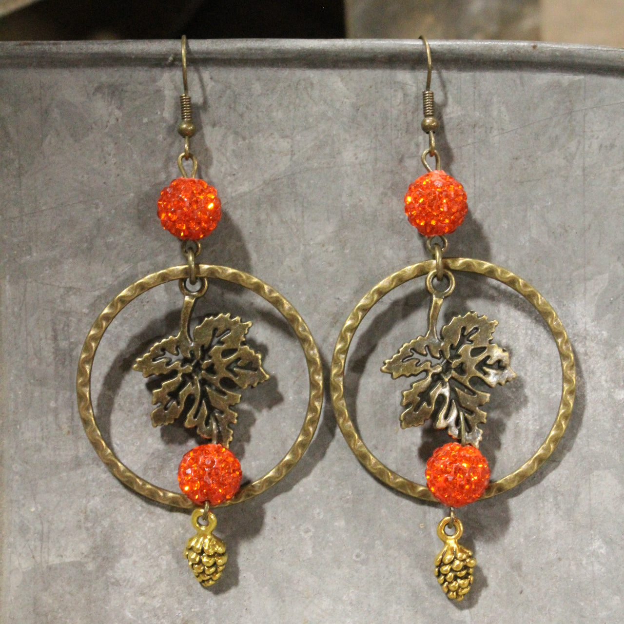 Orange Maples Are My Favorite Dangle Earrings