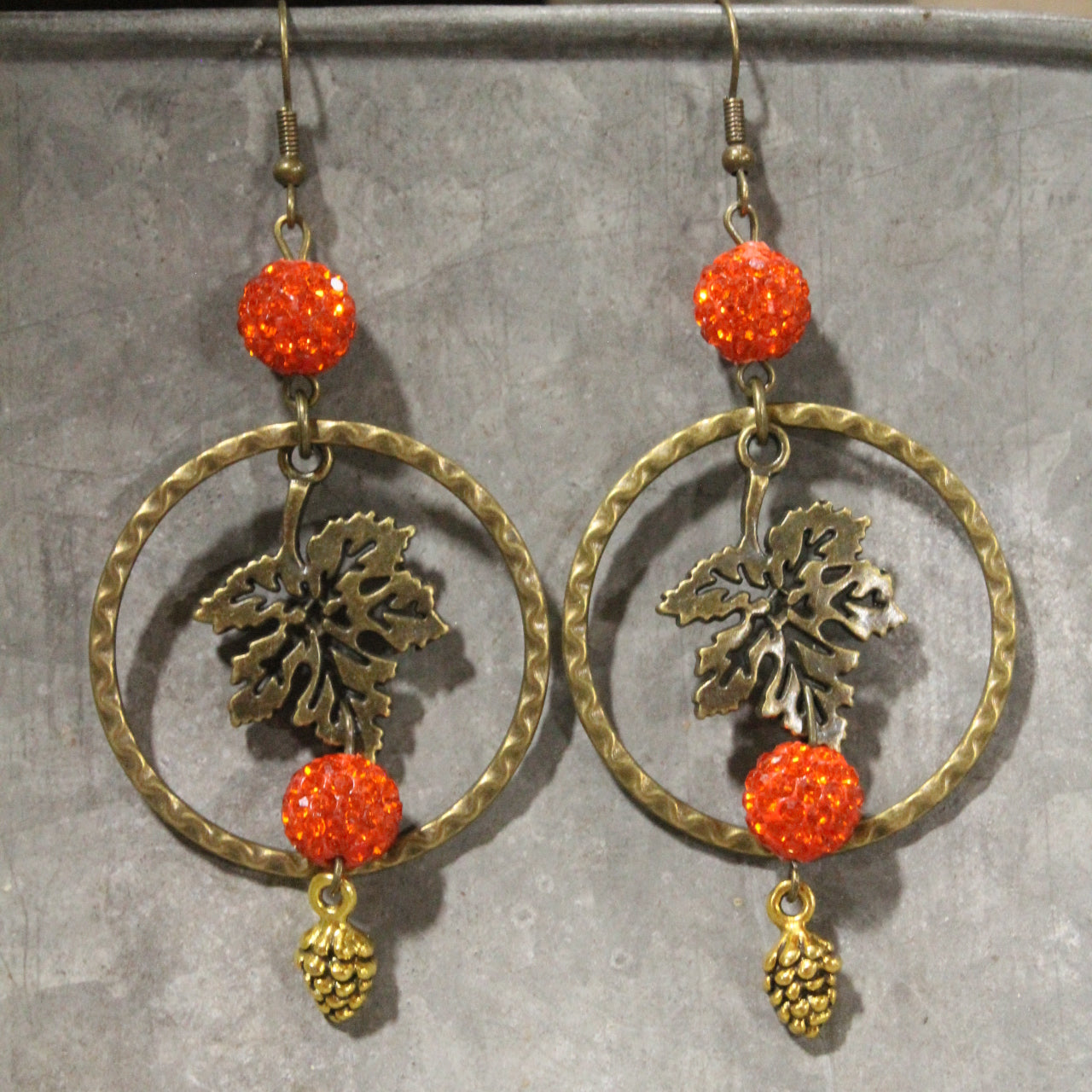 Orange Maples Are My Favorite Dangle Earrings