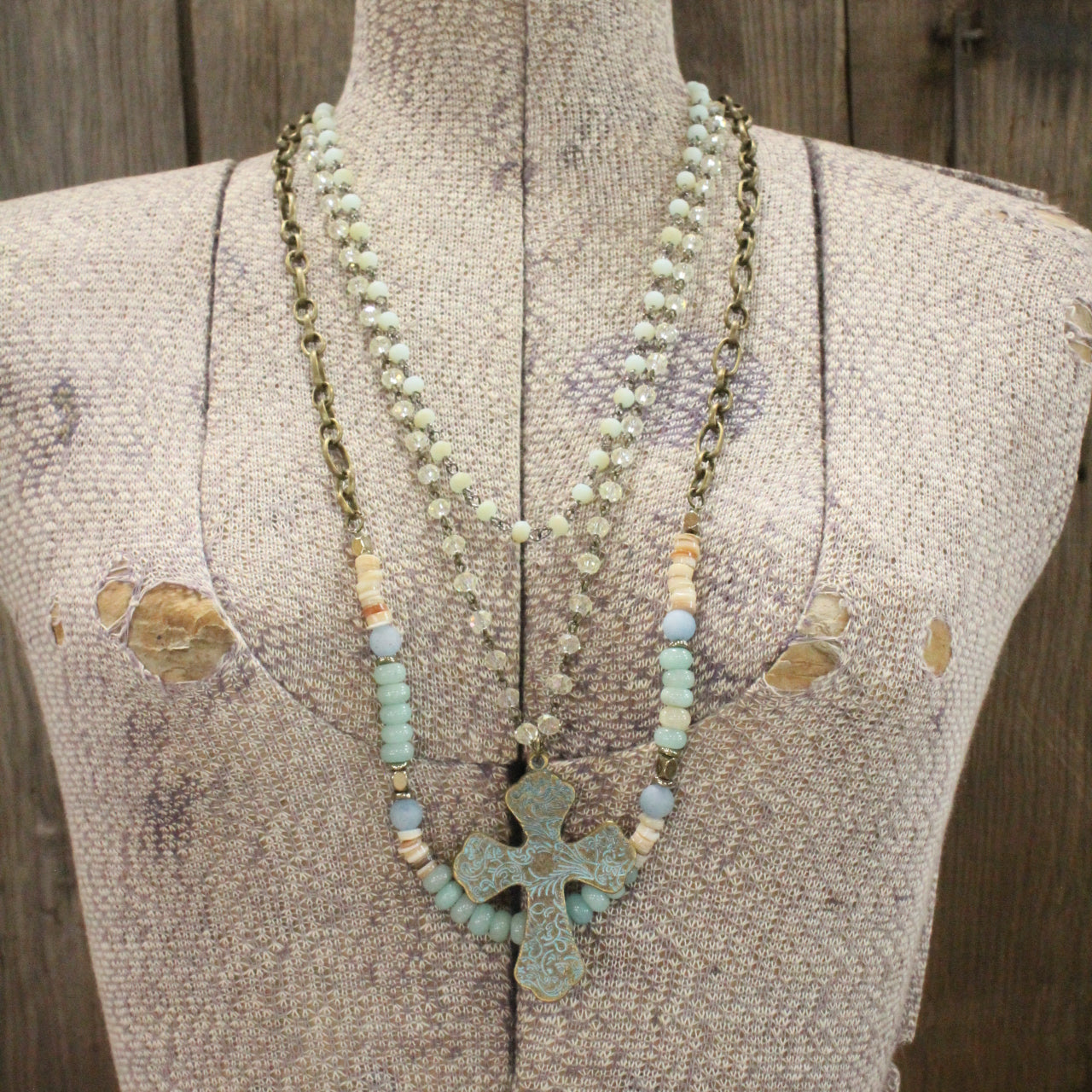 Always Thankful & Grateful Layered Necklace