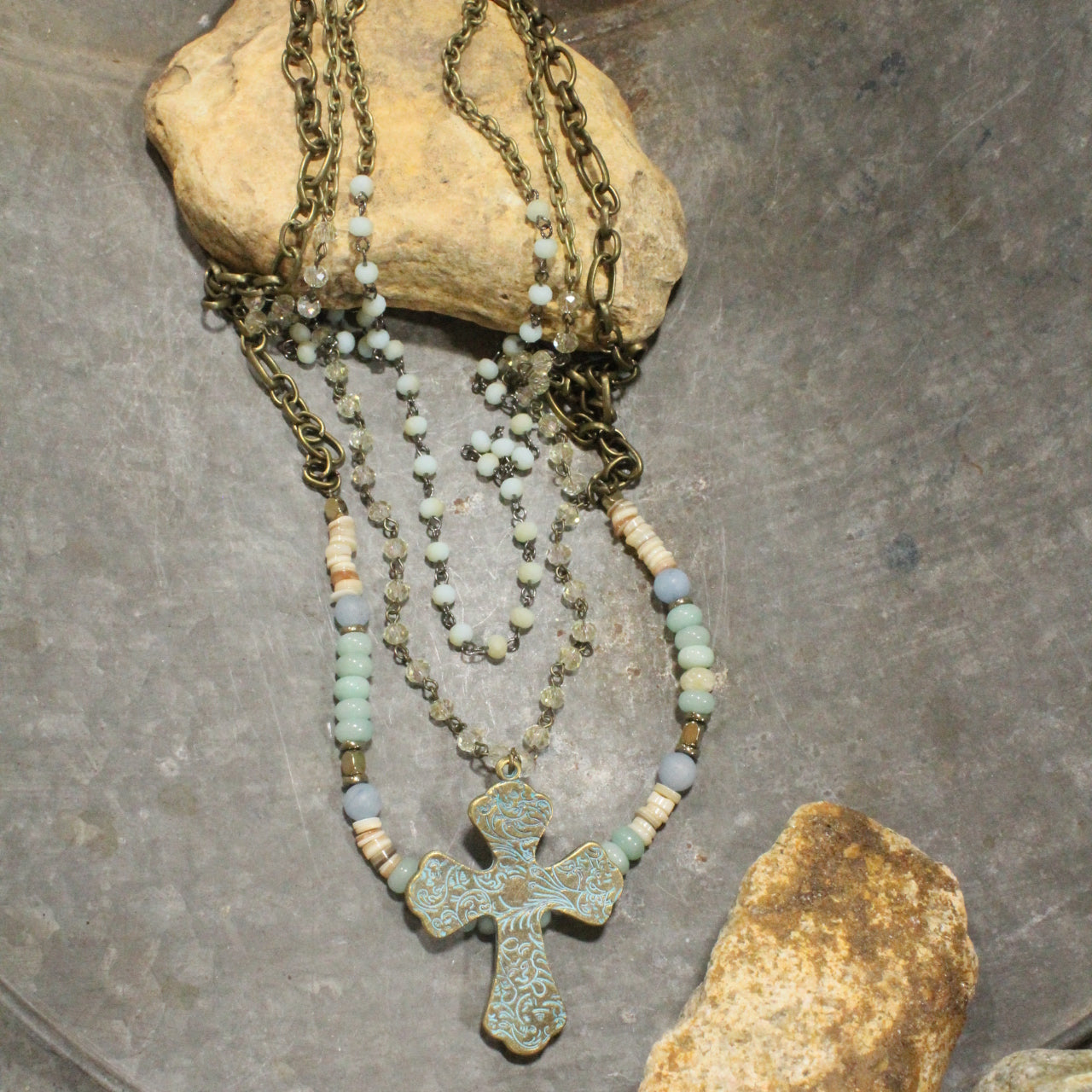 Always Thankful & Grateful Layered Necklace