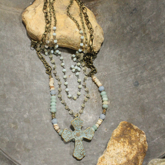 Always Thankful & Grateful Layered Necklace