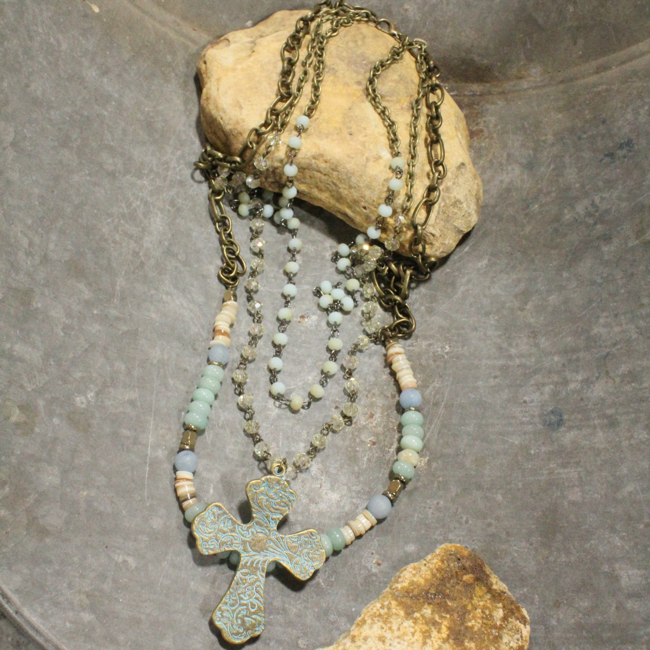 Always Thankful & Grateful Layered Necklace