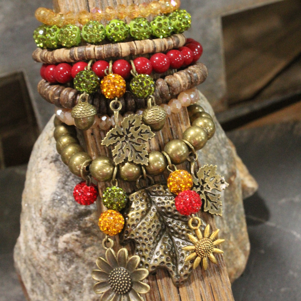 Color Explosion Charm'd Bracelet Set