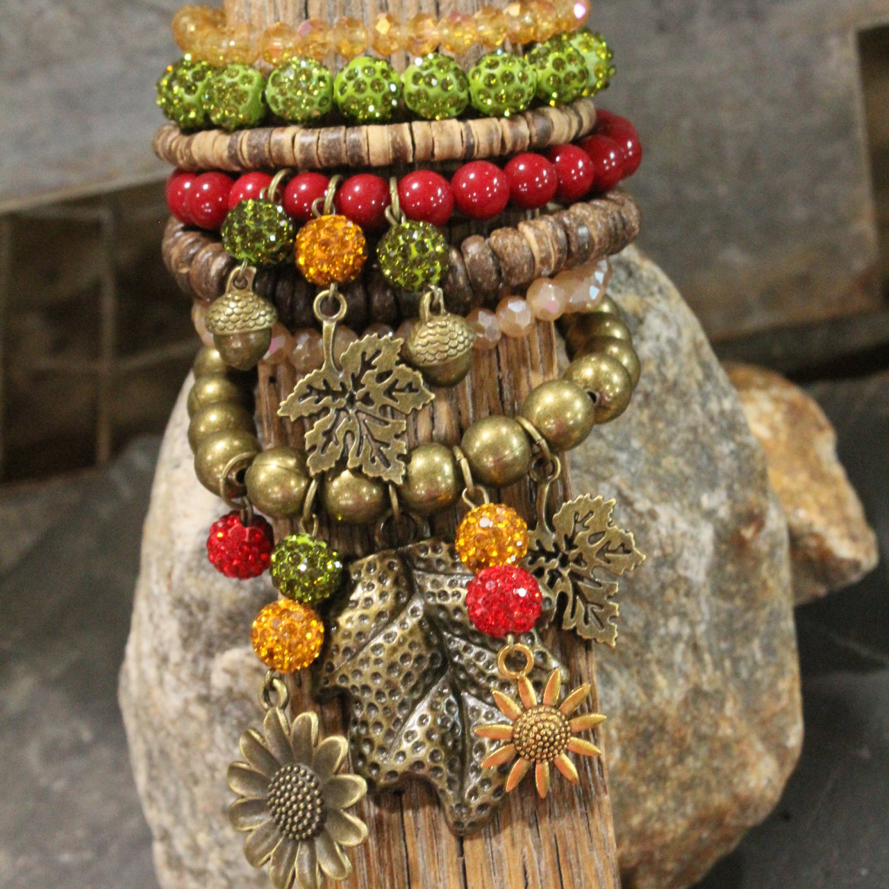 Color Explosion Charm'd Bracelet Set