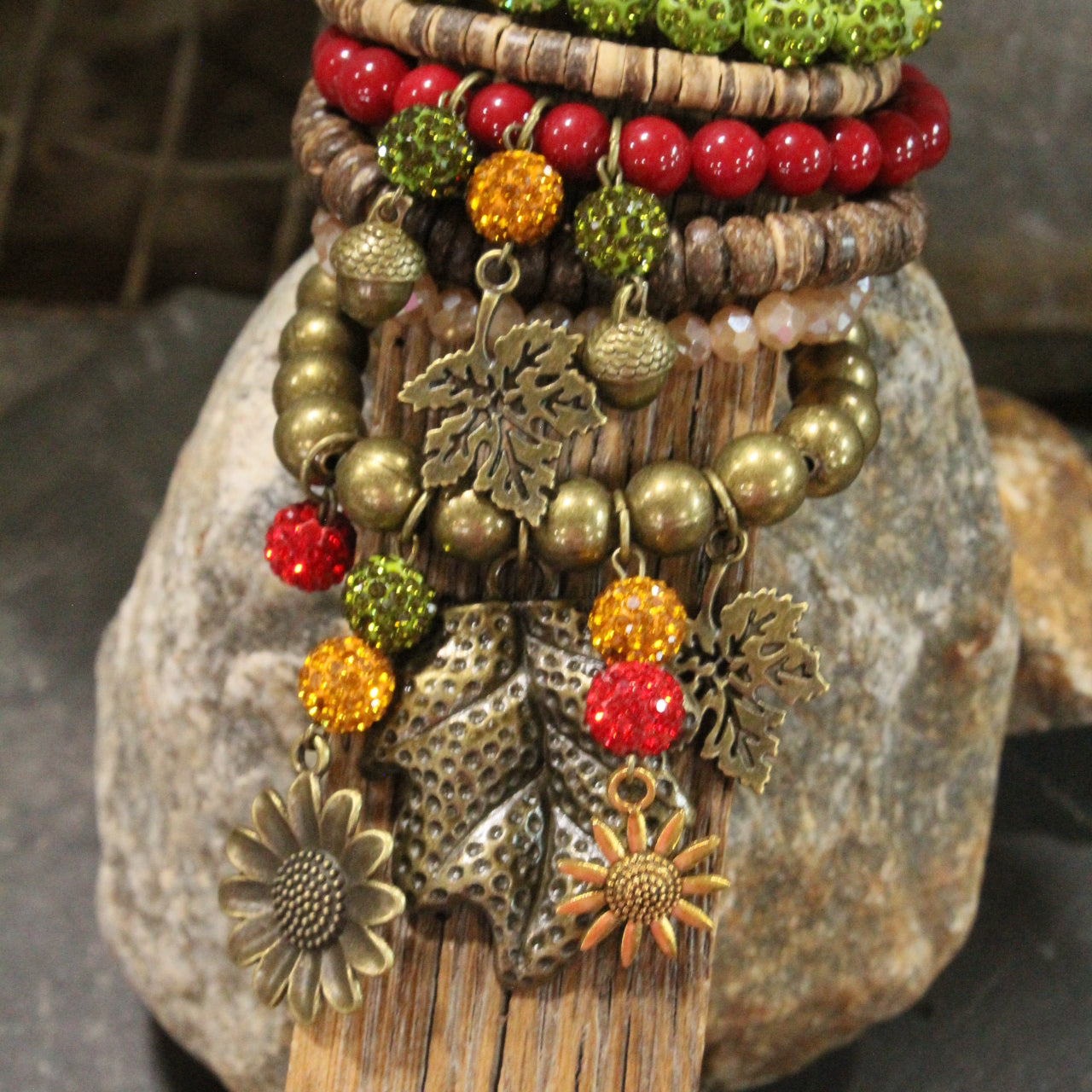Color Explosion Charm'd Bracelet Set
