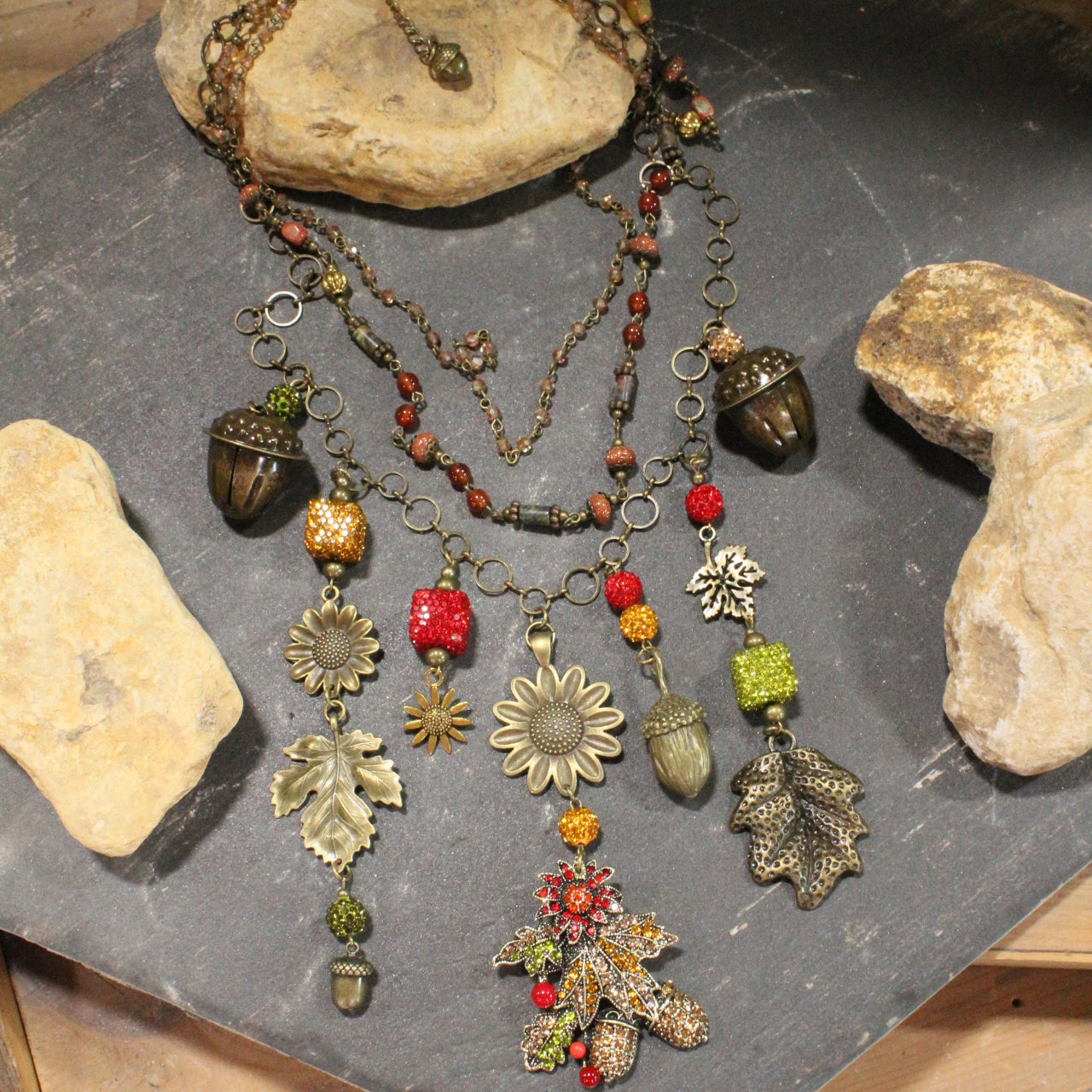 Color Explosion Charm'd Necklace