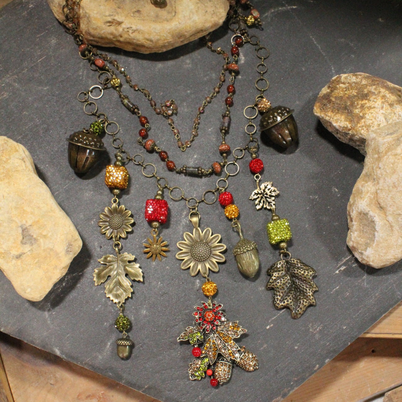 Color Explosion Charm'd Necklace