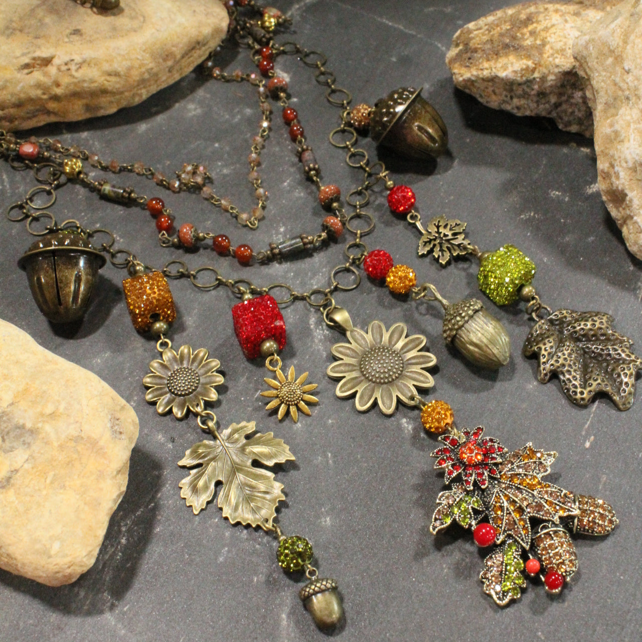 Color Explosion Charm'd Necklace