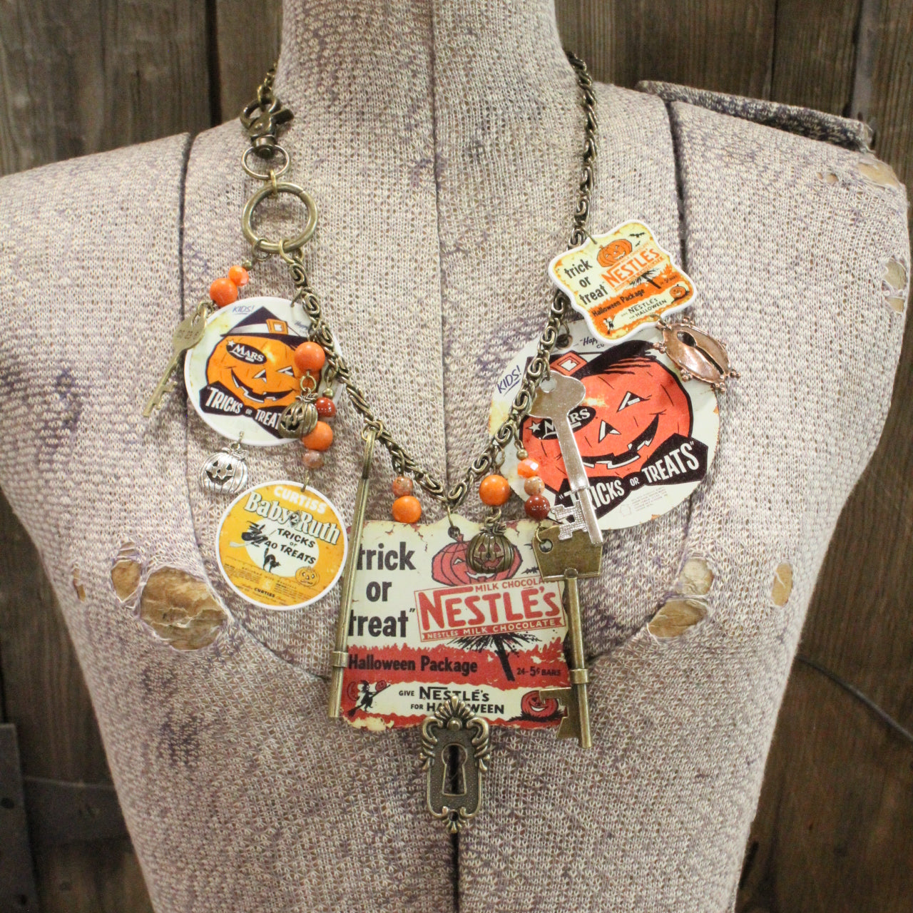 Treats For Me Please Charm'd Necklace