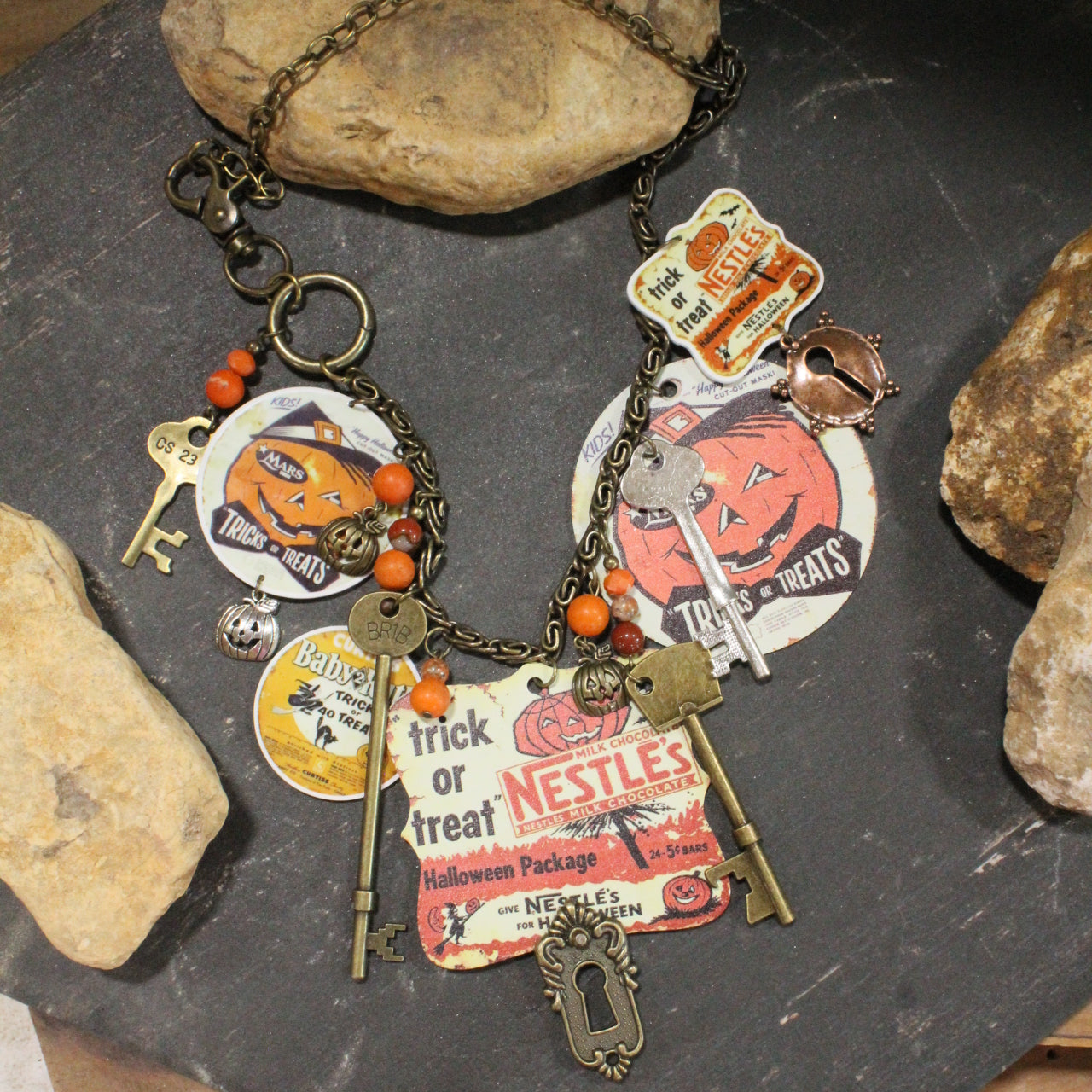 Treats For Me Please Charm'd Necklace