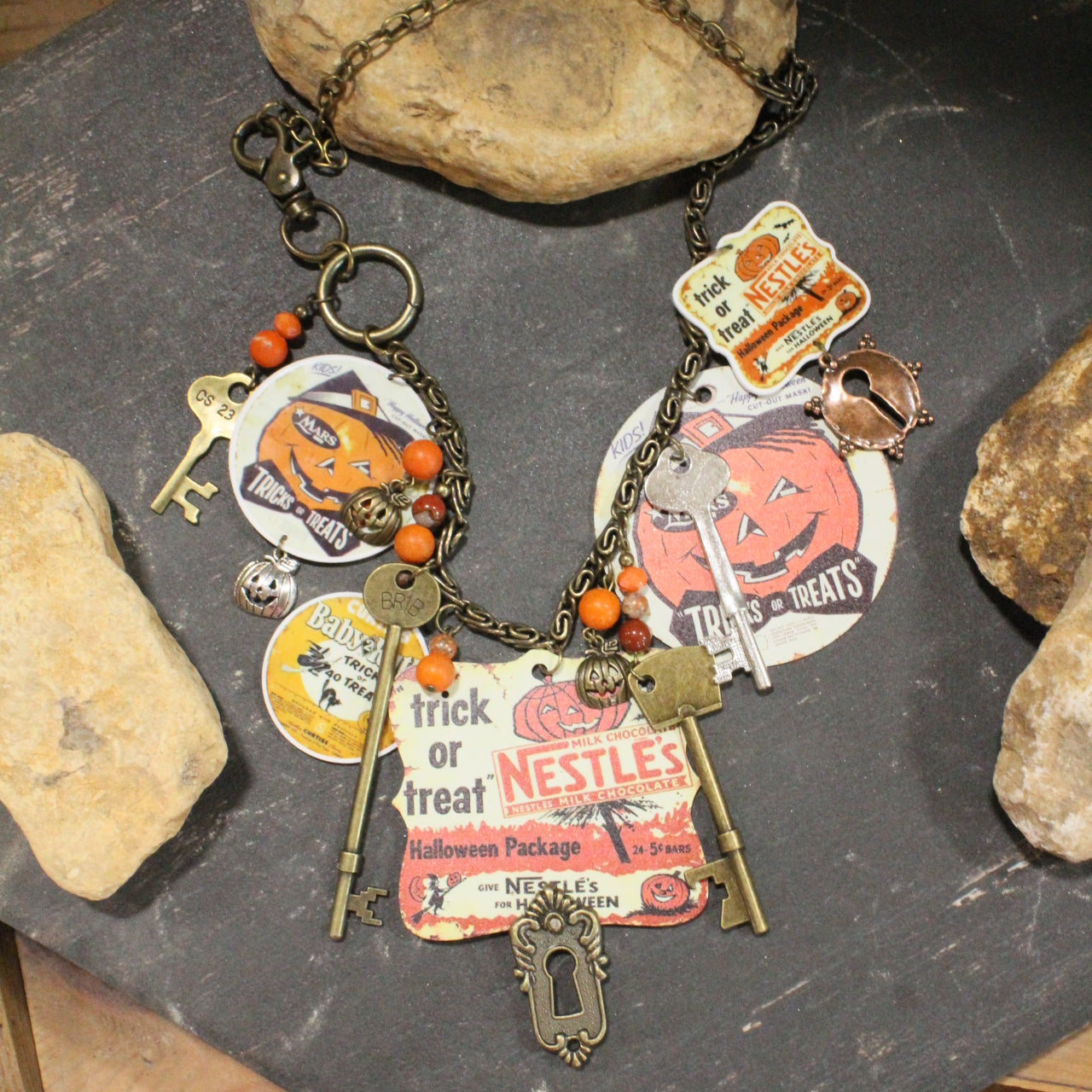 Treats For Me Please Charm'd Necklace