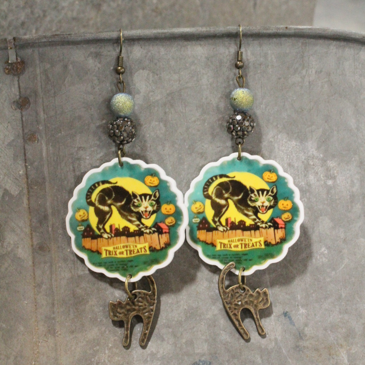 Out On The Prowl Dangle Earrings