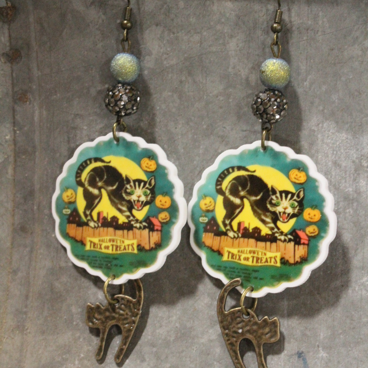 Out On The Prowl Dangle Earrings