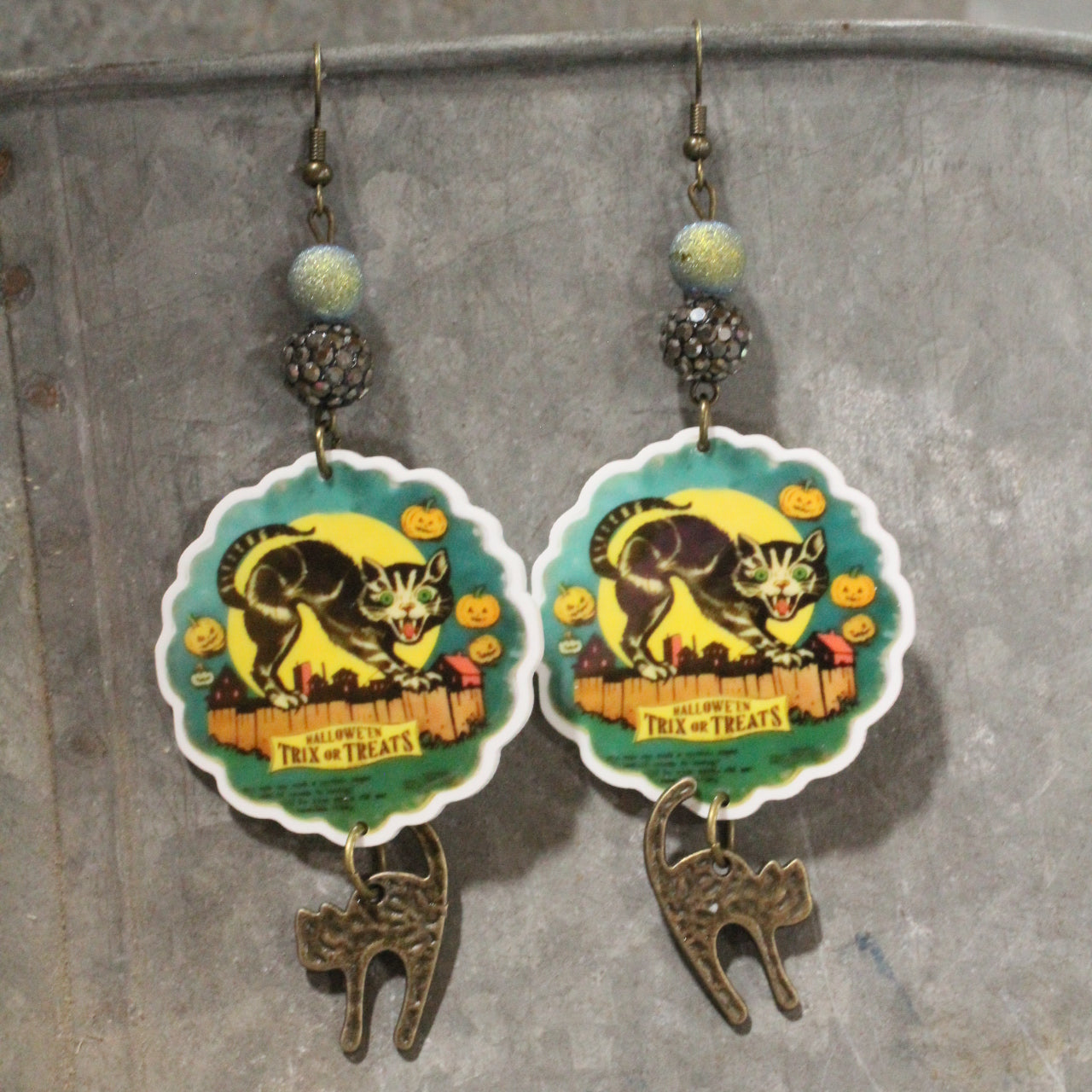 Out On The Prowl Dangle Earrings