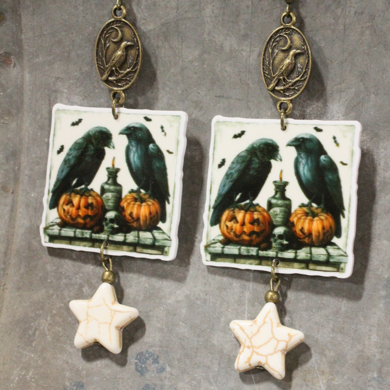 Candle Light Dinner Dangle Earrings
