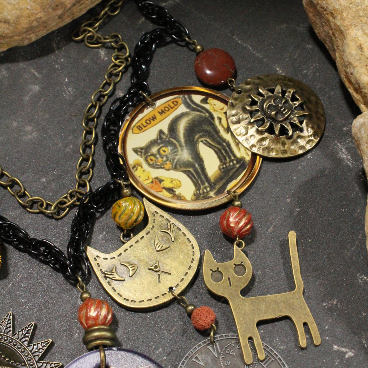 Full Moon Nights Charm'd Necklace