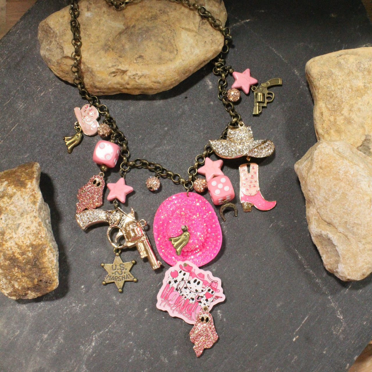 Howdy Halloween Charm'd Necklace