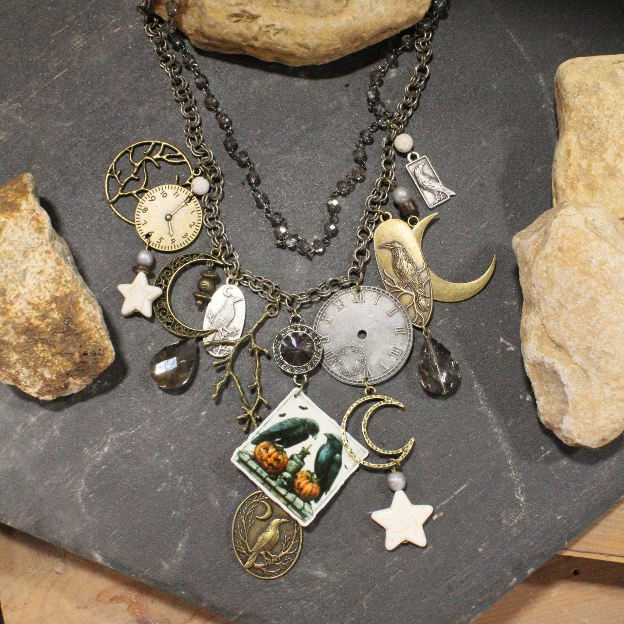 Candle Light Dinner Charm'd Necklace