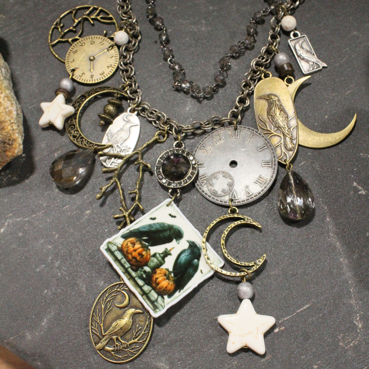 Candle Light Dinner Charm'd Necklace