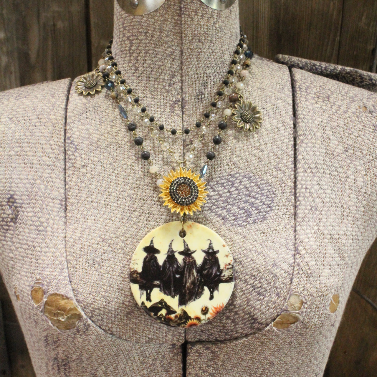 Witch's Meeting Room Charm'd Necklace