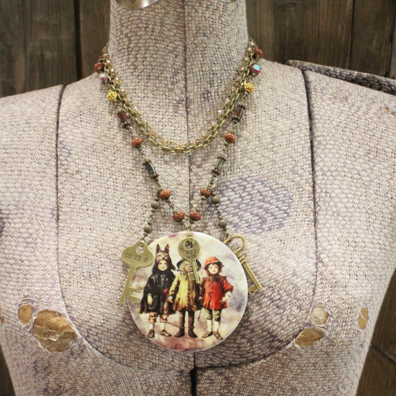 All Dressed Up Charm'd Necklace