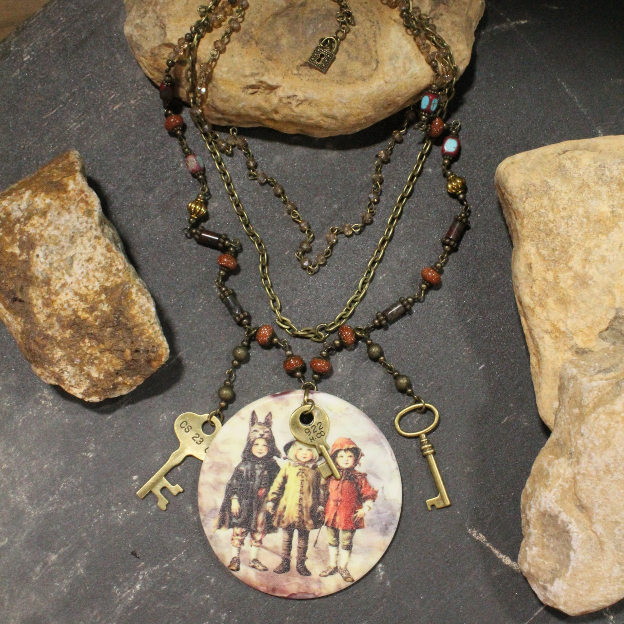 All Dressed Up Charm'd Necklace