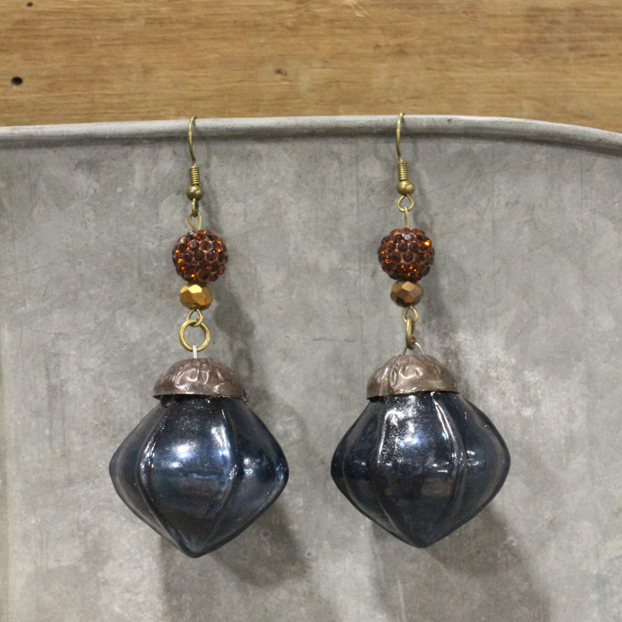 Nothing Better Than Chocolate & Flowers Dangle Earrings