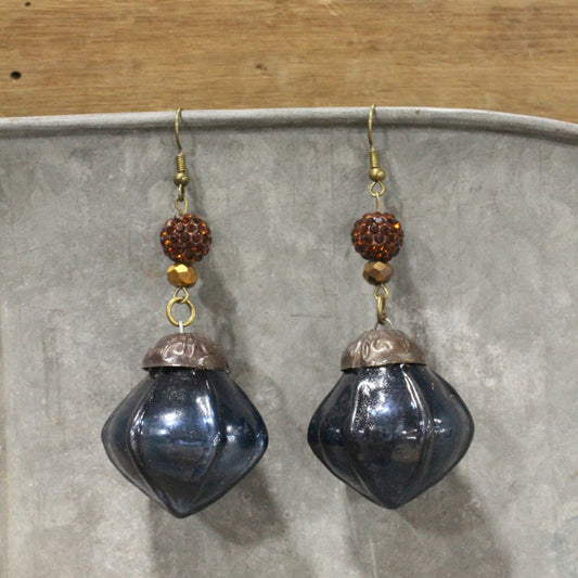Nothing Better Than Chocolate & Flowers Dangle Earrings