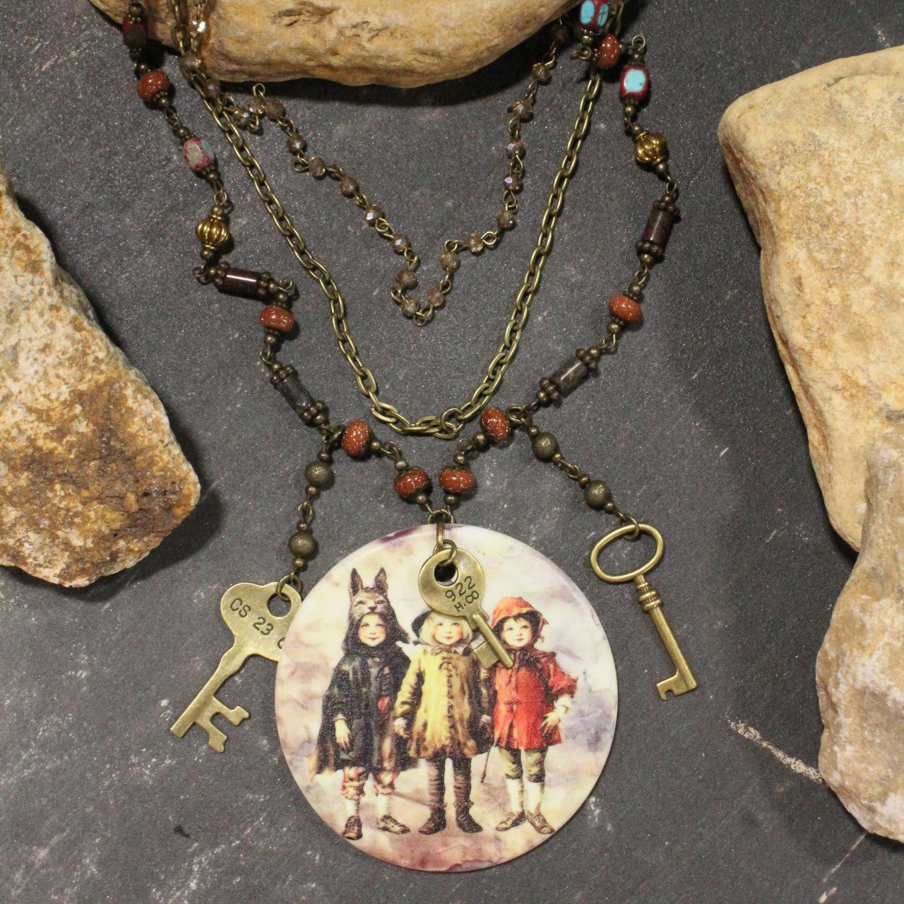 All Dressed Up Charm'd Necklace