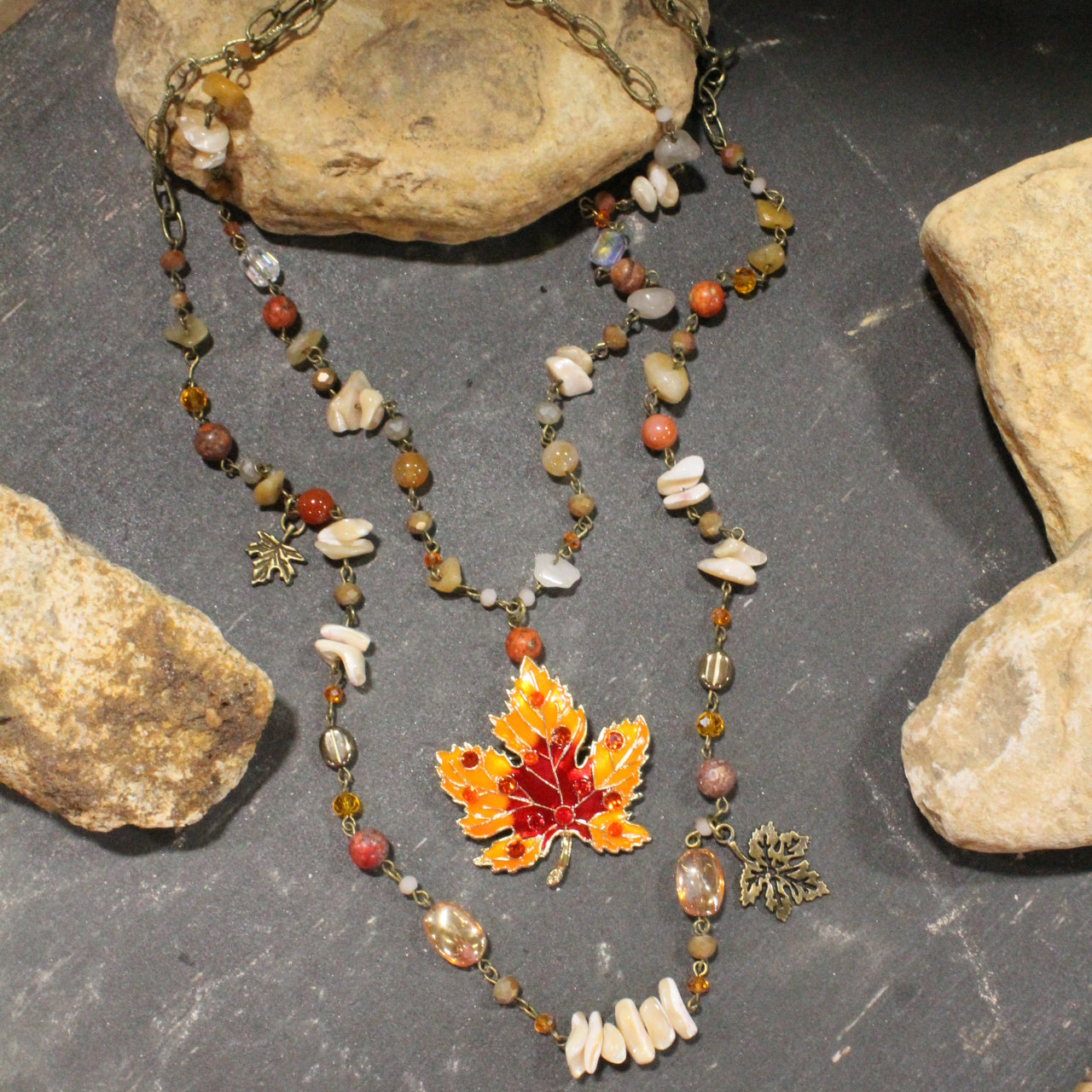 Turning Colors Charm'd Necklace