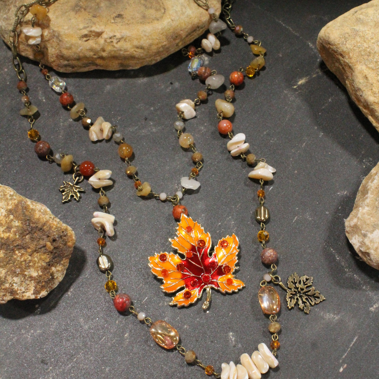 Turning Colors Charm'd Necklace