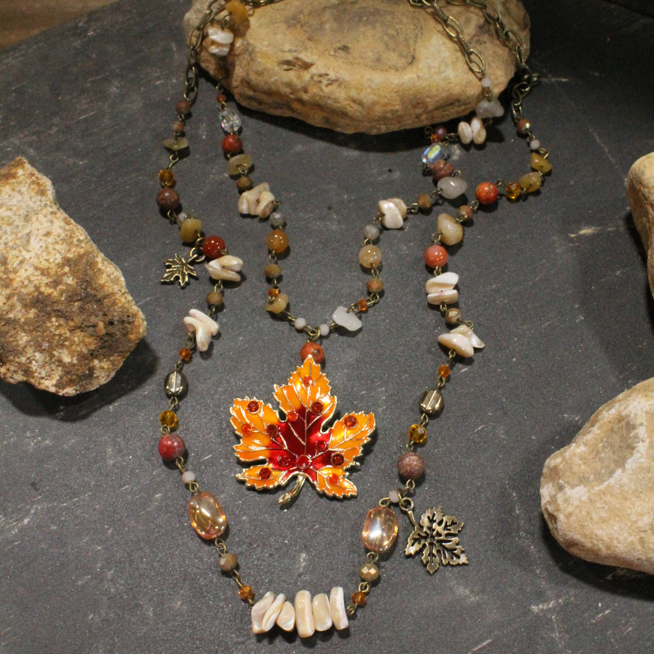 Turning Colors Charm'd Necklace