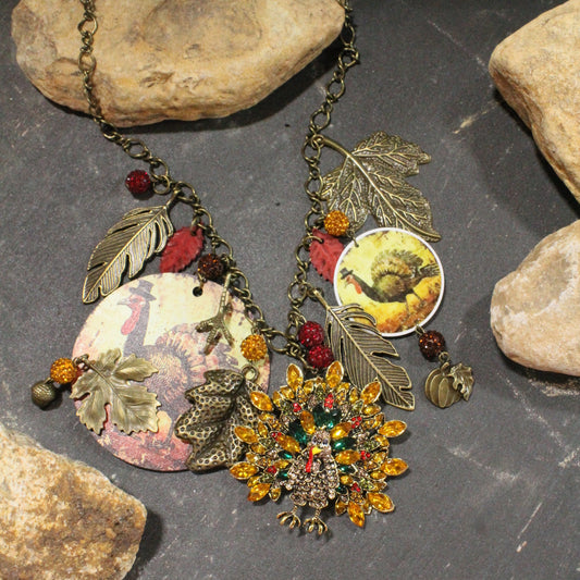 Turkey Trot Charm'd Necklace