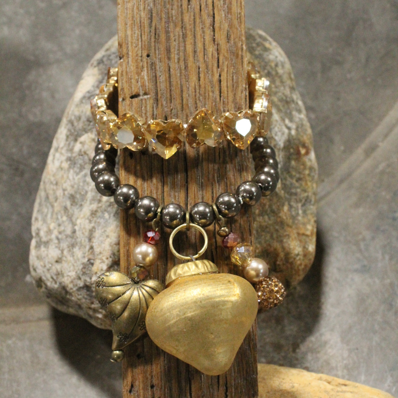 All Dolled Up Heart Bracelet Set