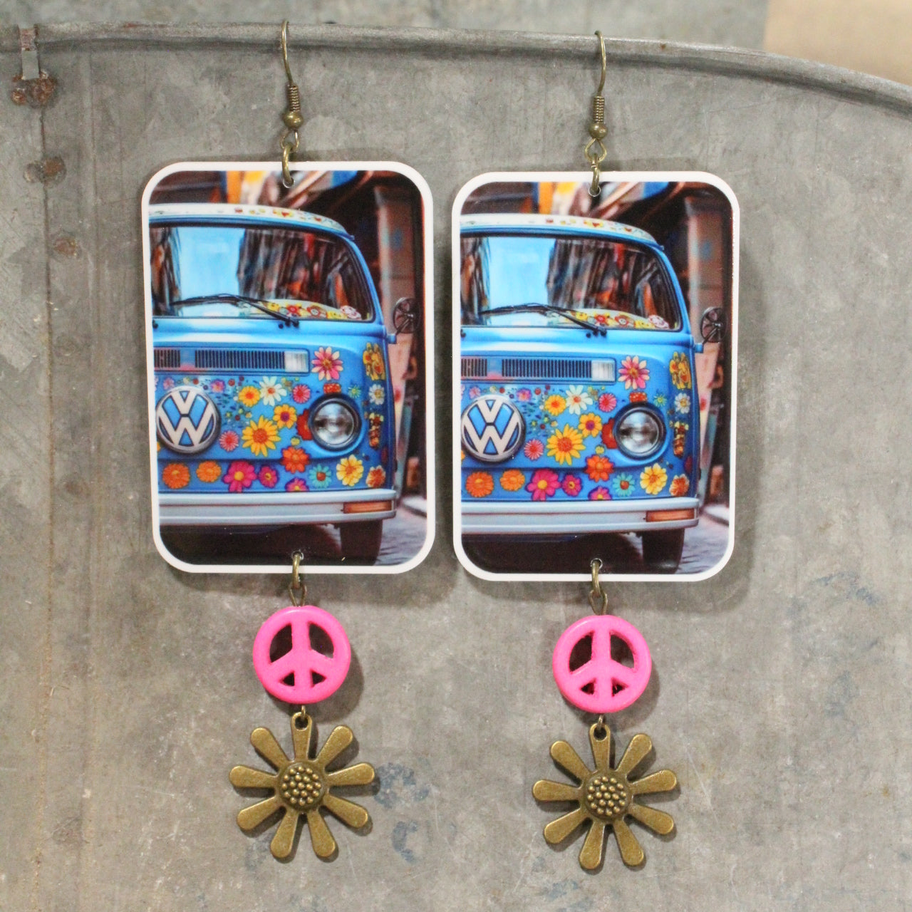 Oh Groovy Day Dangle Earrings